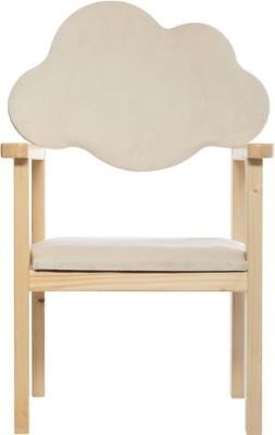 Natūralaus medžio vaikiškas krėslas “Debesėlis” 40x33x62cm kaina ir informacija | Vaikiškos kėdutės ir staliukai | pigu.lt
