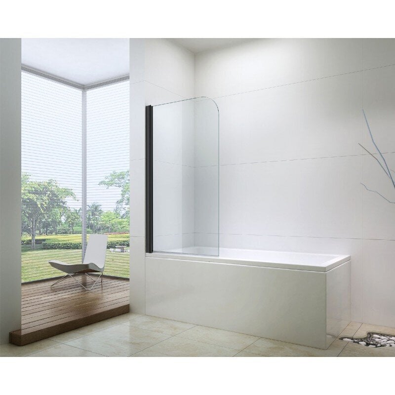 Vonios sienelė Mexen Felix I 70 cm, black kaina ir informacija | Priedai vonioms, dušo kabinoms | pigu.lt