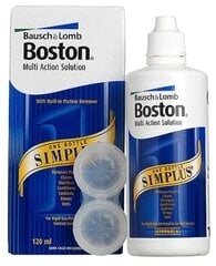 Kontaktinių lęšių skystis Bausch+Lomb Boston Simplus, 120 ml kaina ir informacija | Bausch+Lomb Optika | pigu.lt