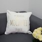 Dekoratyvinė pagalvėlė „Mylimiausiai močiutei pasaulyje“, balta цена и информация | Originalios pagalvės, užvalkalai | pigu.lt