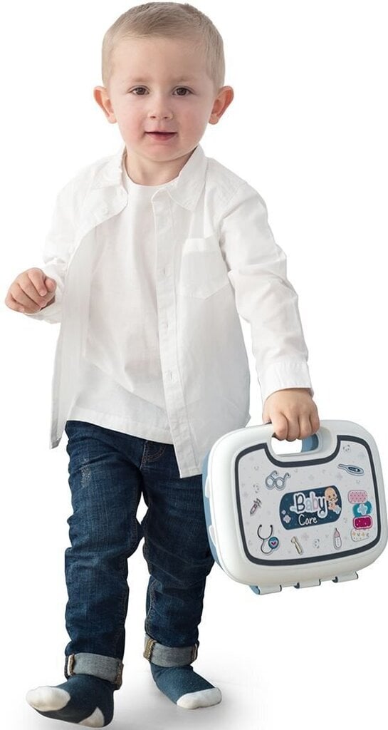 Jaunojo daktaro rinkinys lagaminėlyje Simba Smoby Baby Care kaina ir informacija | Žaislai mergaitėms | pigu.lt