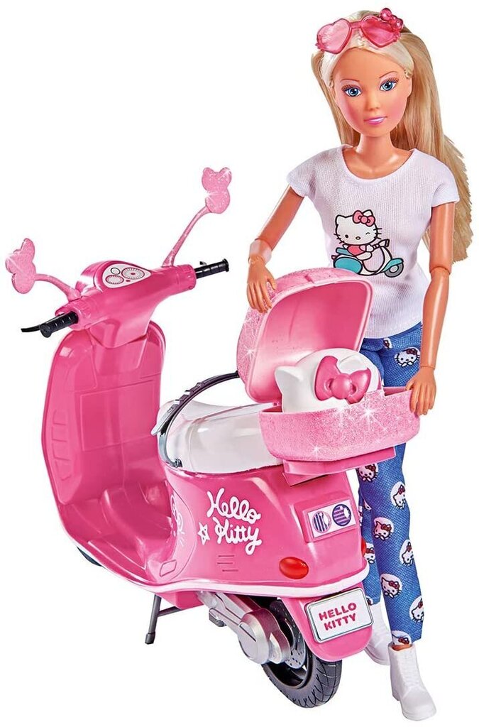 Lėlė su motociklu Simba Steffi Love kaina ir informacija | Žaislai mergaitėms | pigu.lt