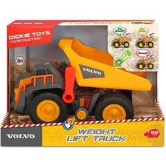 Žaislinis sunkiasvoris savivartis Simba Dickie Toys Construction Volvo Weight Lift Truck kaina ir informacija | Žaislai berniukams | pigu.lt