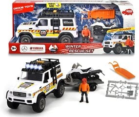 Зимняя спасательная автомодель Mercedez Benz AMG 500 4x4² Simba Dickie Toys Playlife цена и информация | Игрушки для мальчиков | pigu.lt