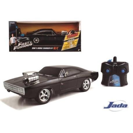 Radijo bangomis valdomas automodelis Simba Jada Toys Fast & Furious 1970 Dodge Charger 1:16 цена и информация | Žaislai berniukams | pigu.lt