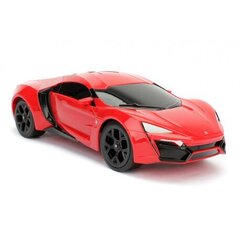 Radijo bangomis valdomas automodelis Simba Jada Toys Fast & Furious Lykan Hypersport 1:16 kaina ir informacija | Žaislai berniukams | pigu.lt