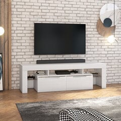 ТВ столик Selsey Vergon, белый цена и информация | Тумбы под телевизор | pigu.lt