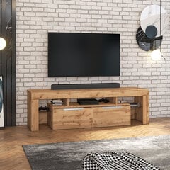 ТВ столик Selsey Vergon, коричневый цена и информация | Тумбы под телевизор | pigu.lt