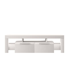 ТВ столик Selsey Vergon LED, белый цена и информация |  Тумбы под телевизор | pigu.lt