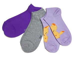 Детские носки «Лиса» (три пары в упаковке) цена и информация | Женские носки | pigu.lt