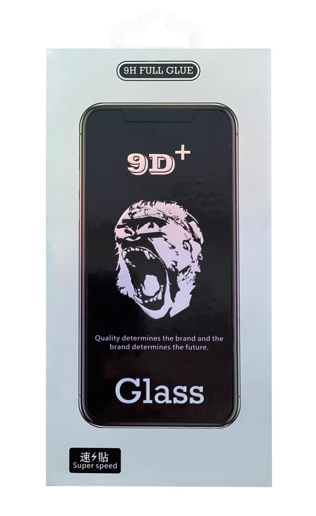 LCD apsauginis stikliukas 9D Gorilla Apple iPhone 7 Plus/8 Plus, baltas цена и информация | Apsauginės plėvelės telefonams | pigu.lt