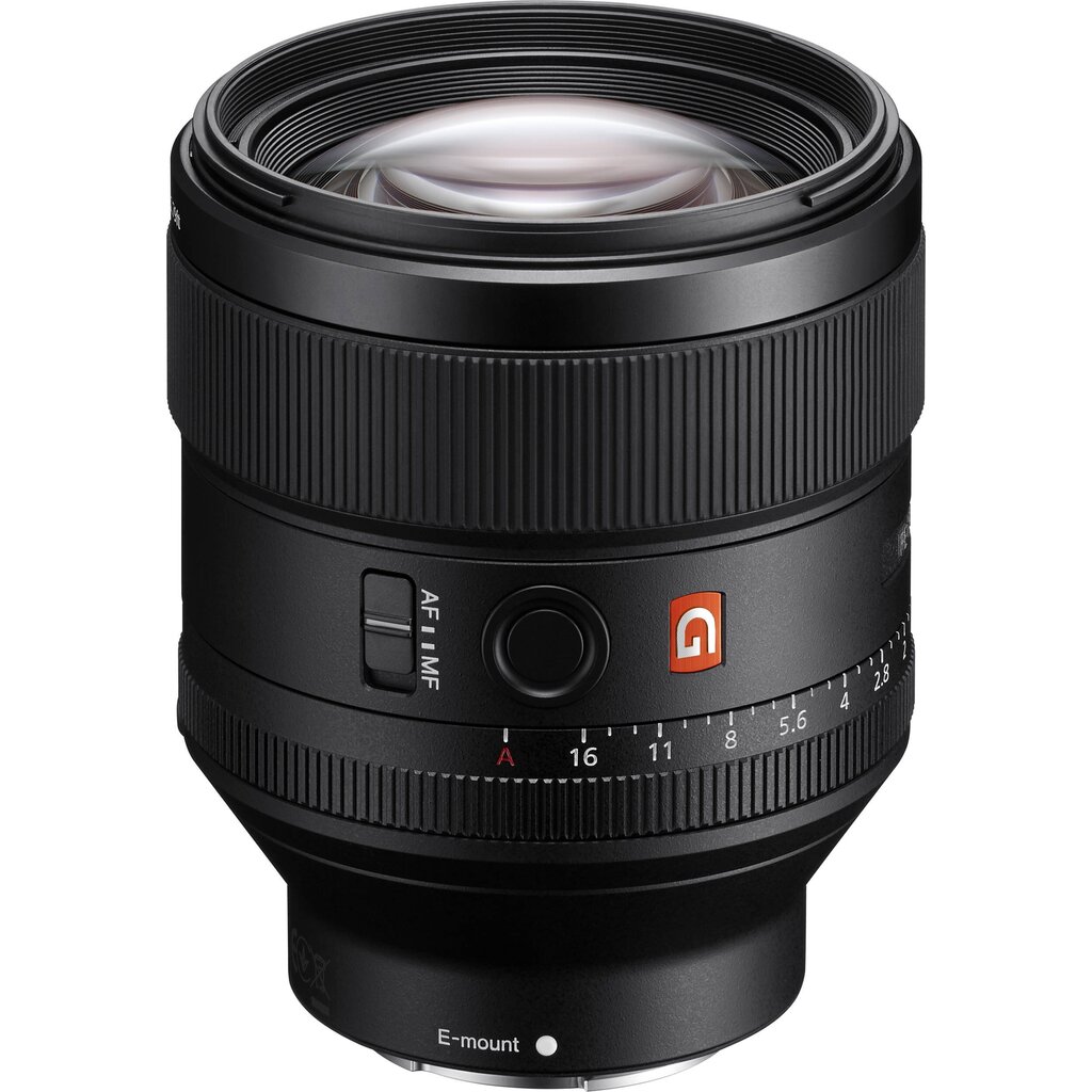 Sony FE 85mm F1.4 GM (Black) | (SEL85F14GM) kaina ir informacija | Objektyvai | pigu.lt