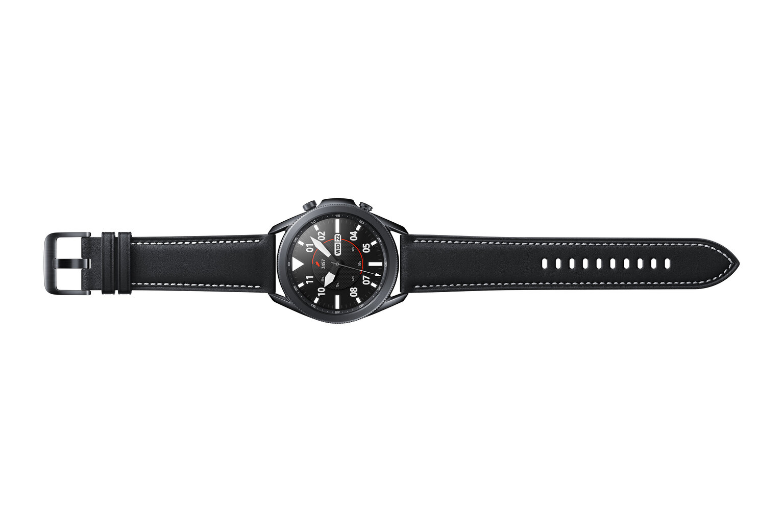 Samsung Galaxy Watch3 SM-R840 Mystic Black kaina ir informacija | Išmanieji laikrodžiai (smartwatch) | pigu.lt