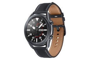 Samsung Galaxy Watch3 SM-R840 Mystic Black цена и информация | Смарт-часы (smartwatch) | pigu.lt