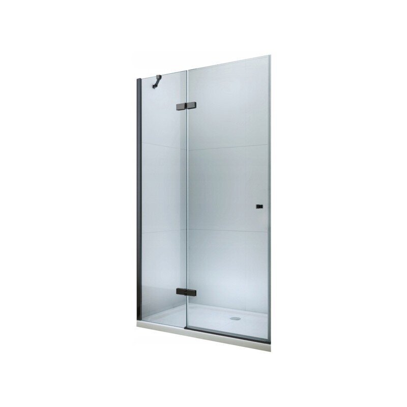 Dušo durys Mexen Roma 70,80,90,100,110,120 cm, black kaina ir informacija | Dušo durys ir sienelės | pigu.lt