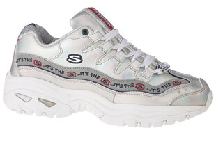 Sportiniai bateliai moterims Skechers Energy Steel 13419-SIL, pilki kaina ir informacija | Sportiniai bateliai, kedai moterims | pigu.lt