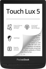 PocketBook Touch Lux 5 (PB628-P-WW) kaina ir informacija | Elektroninių knygų skaityklės | pigu.lt