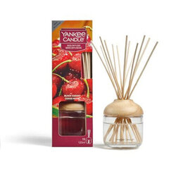 Namų kvapas su lazdelėmis Yankee Candle Black Cherry, 120 ml kaina ir informacija | Yankee Candle Kvepalai, kosmetika | pigu.lt