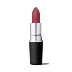 Lūpų dažai MAC Powder Kiss Lipstick Burning Love, 3 g kaina ir informacija | Lūpų dažai, blizgiai, balzamai, vazelinai | pigu.lt