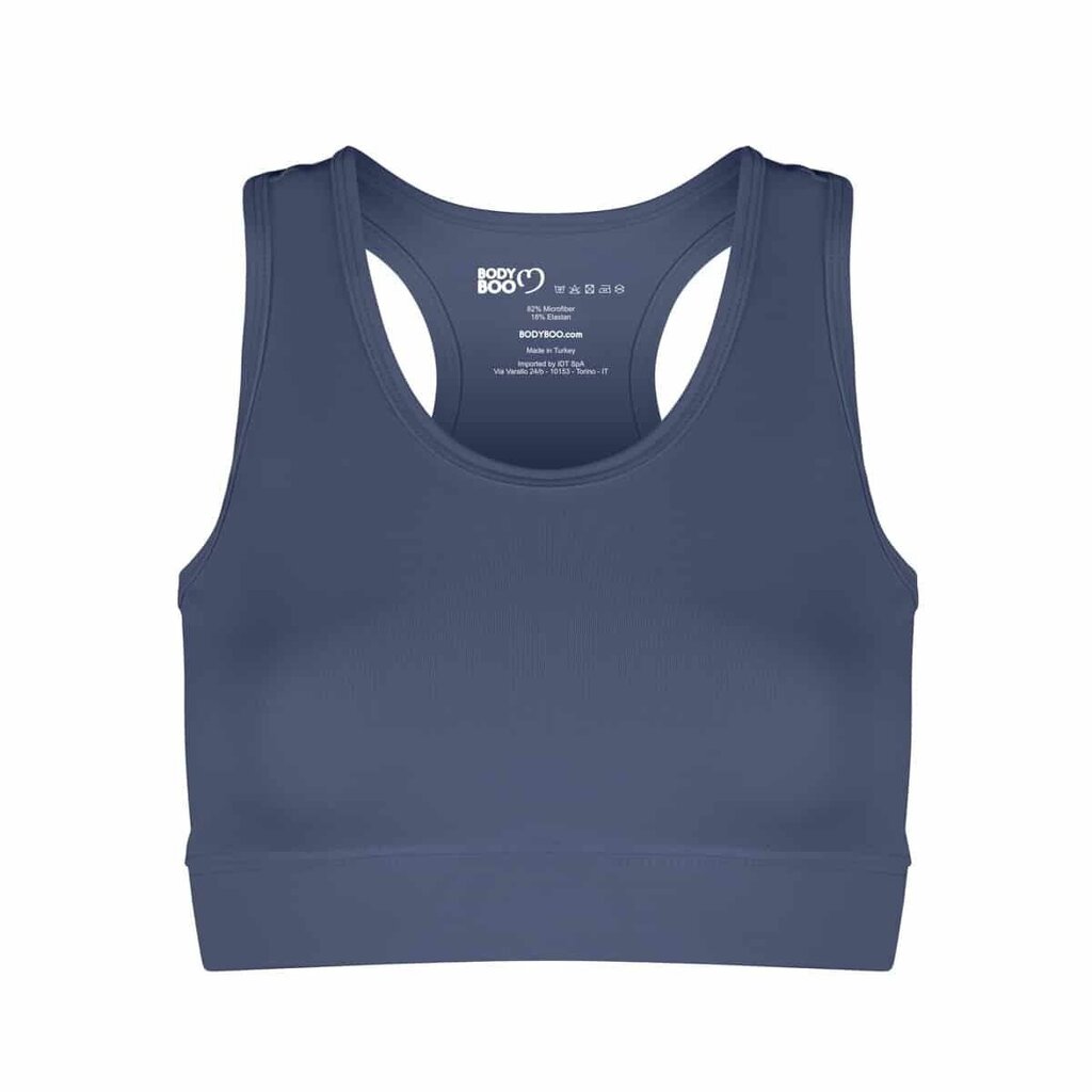 Marškinėliai moterims Bodyboo BB70220 21683, mėlyni kaina ir informacija | Marškinėliai moterims | pigu.lt