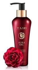 Nenuplaunamas kremas prabangiam plaukų švelnumui ir natūraliam grožiui T-LAB Professional Aura Oil, 130 ml kaina ir informacija | Priemonės plaukų stiprinimui | pigu.lt