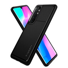 SPIGEN Rugged Armor dėklas telefonui skirtas Xiaomi Mi Note 10 Lite, juoda kaina ir informacija | Telefono dėklai | pigu.lt