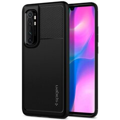 SPIGEN Rugged Armor dėklas telefonui skirtas Xiaomi Mi Note 10 Lite, juoda kaina ir informacija | Telefono dėklai | pigu.lt