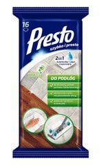 Presto drėgnos servetėlės, 16vnt kaina ir informacija | Presto Virtuvės, buities, apyvokos prekės | pigu.lt