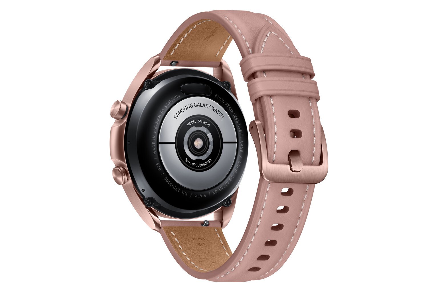 Samsung Galaxy Watch3 SM-R855 Mystic Bronze kaina ir informacija | Išmanieji laikrodžiai (smartwatch) | pigu.lt