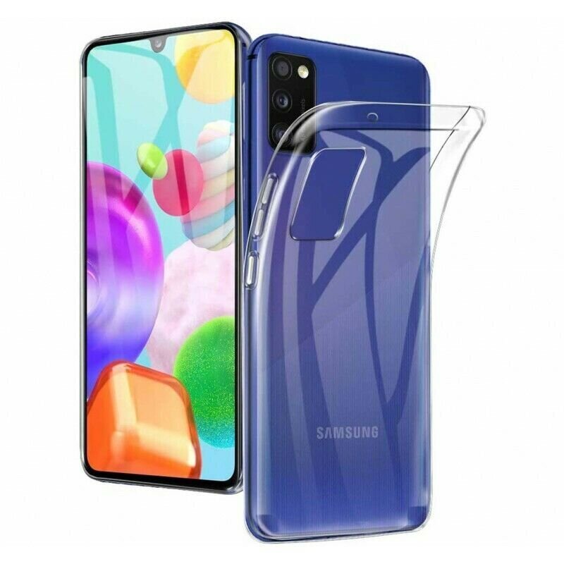 Dėklas skirtas Samsung Galaxy A41, skaidri цена и информация | Telefono dėklai | pigu.lt