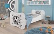 Vaikiška lova ADRK Furniture Gonzalo K12, 140x70 cm kaina ir informacija | Vaikiškos lovos | pigu.lt