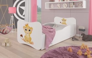 Vaikiška lova ADRK Furniture Gonzalo L3, 140x70 cm kaina ir informacija | Vaikiškos lovos | pigu.lt