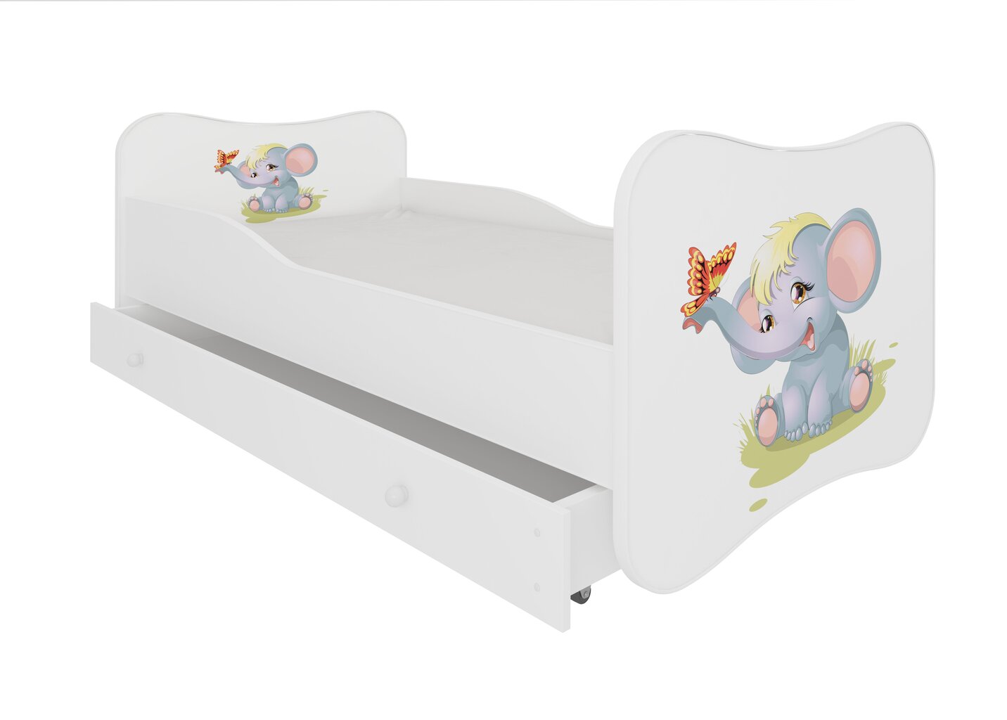 Vaikiška lova ADRK Furniture Gonzalo L9, 140x70 cm kaina ir informacija | Vaikiškos lovos | pigu.lt