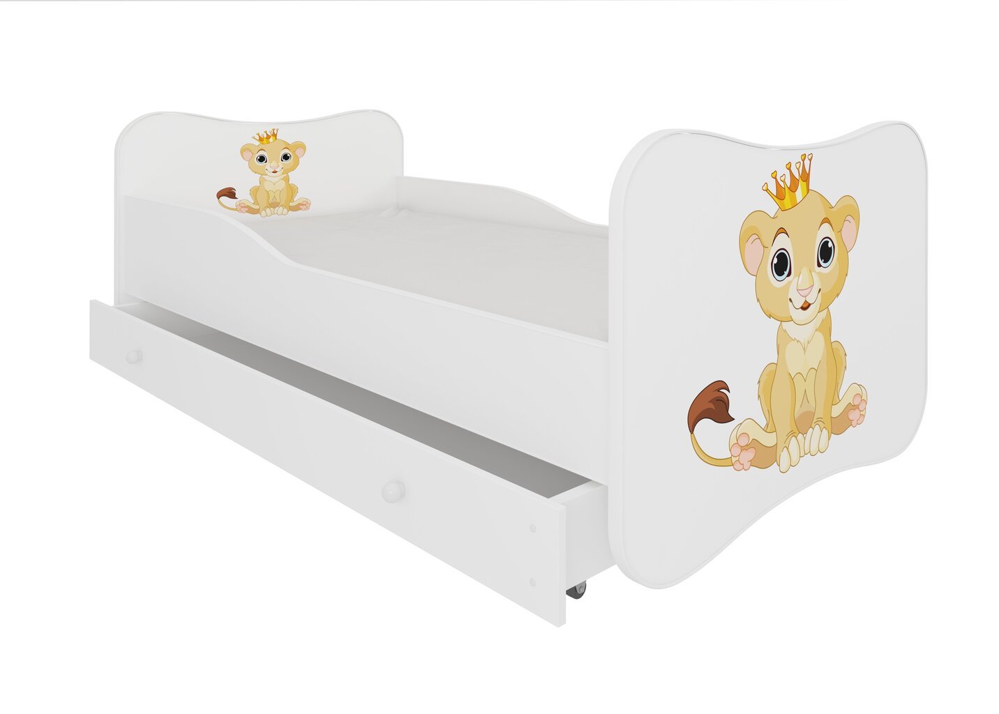 Vaikiška lova ADRK Furniture Gonzalo L3, 160x80 cm kaina ir informacija | Vaikiškos lovos | pigu.lt