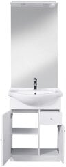 Комплект мебели для ванной комнаты Defra San Diego D65, белый цена и информация | Комплекты в ванную | pigu.lt