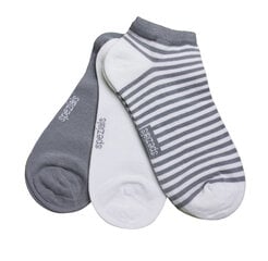 Носки в полоску (три пары в упаковке) цена и информация | Колготки, носочки для новорожденных | pigu.lt