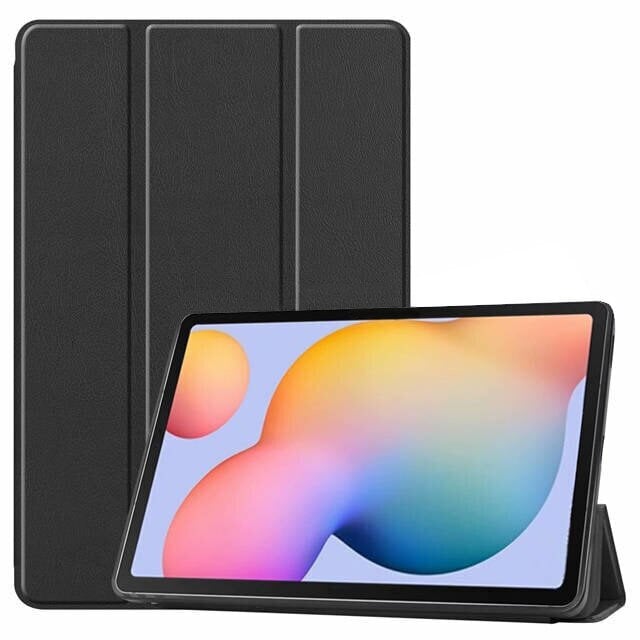 Dėklas Smart Leather Apple iPad 10.2 2019, juodas цена и информация | Planšečių, el. skaityklių dėklai | pigu.lt