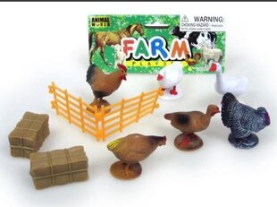 Фигурки домашних птиц Jin, 5-8 см цена и информация | Развивающие игрушки | pigu.lt