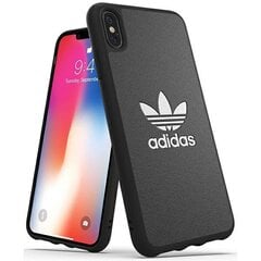 Adidas OR Moulded Case Basic iPhone Xs Max czarny|black 32803 цена и информация | Чехлы для телефонов | pigu.lt