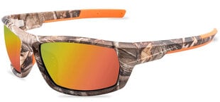 Sportiniai akiniai nuo saulės vyrams Camouflage Polarized kaina ir informacija | Akiniai nuo saulės vyrams | pigu.lt