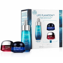 Косметический набор Biotherm Life Plankton: сыворотка для лица 30 мл + ночной крем для лица 15 мл + дневной крем для лица 15 мл цена и информация | Кремы для лица | pigu.lt