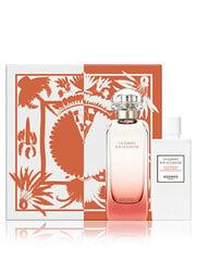 Rinkinys Hermes Un Jardin Sur La Lagune moterims/vyrams: tualetinis vanduo EDT 50 ml + kūno losjonas 40 ml kaina ir informacija | Hermès Kvepalai, kosmetika | pigu.lt