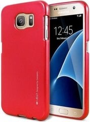 Mercury SoftJelly silikoninis nugarėlės dangtelis telefonui Samsung Galaxy S8 Plus, Raudonas kaina ir informacija | Telefono dėklai | pigu.lt