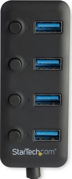 StarTech HB30A4AIB kaina ir informacija | Adapteriai, USB šakotuvai | pigu.lt