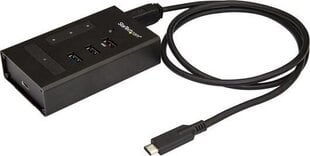 StarTech HB30C3A1CST цена и информация | Адаптеры, USB-разветвители | pigu.lt
