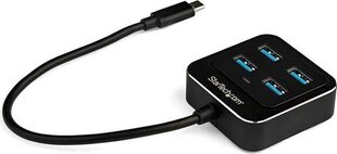 StarTech HB31C4AB цена и информация | Адаптеры, USB-разветвители | pigu.lt