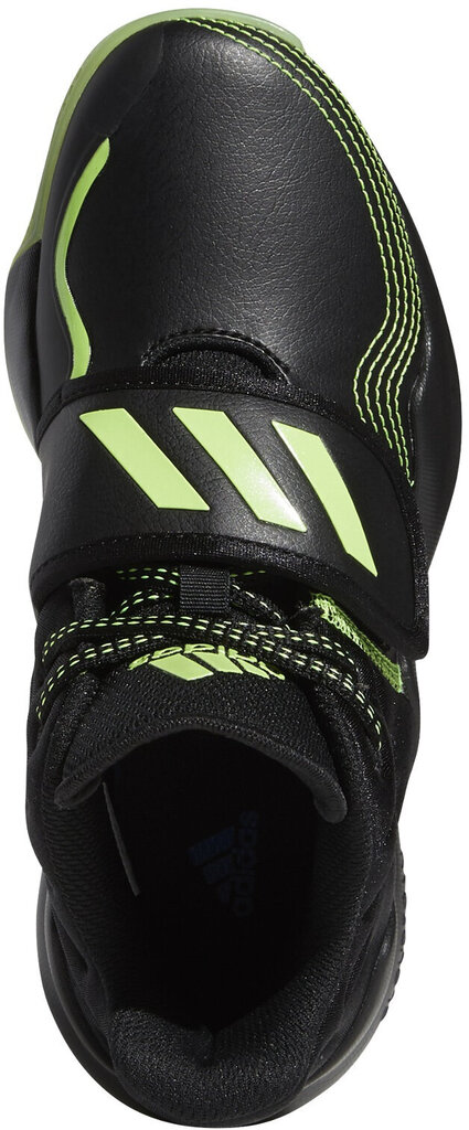 Kedai berniukams Adidas Deep Threat J Black Green, juodi kaina ir informacija | Sportiniai batai vaikams | pigu.lt