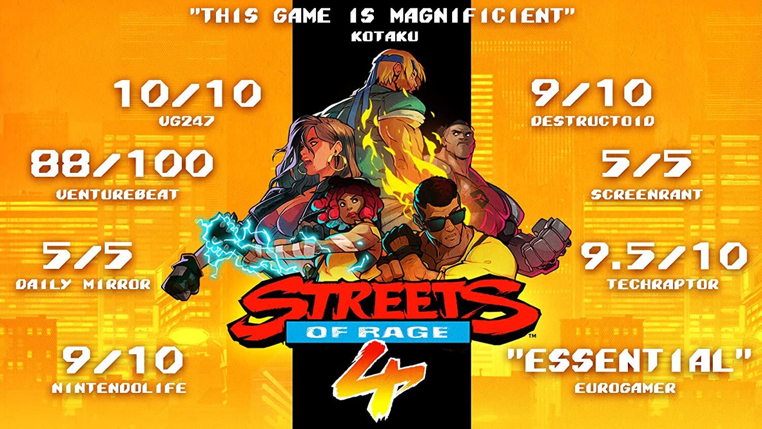 Street of Rage 4, Xbox One kaina ir informacija | Kompiuteriniai žaidimai | pigu.lt