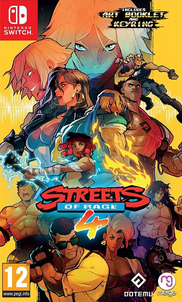 Streets of Rage 4, Nintendo Switch kaina ir informacija | Kompiuteriniai žaidimai | pigu.lt