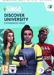 PC Sims 4: Discover University Expansion Pack - Digital Download цена и информация | Компьютерные игры | pigu.lt